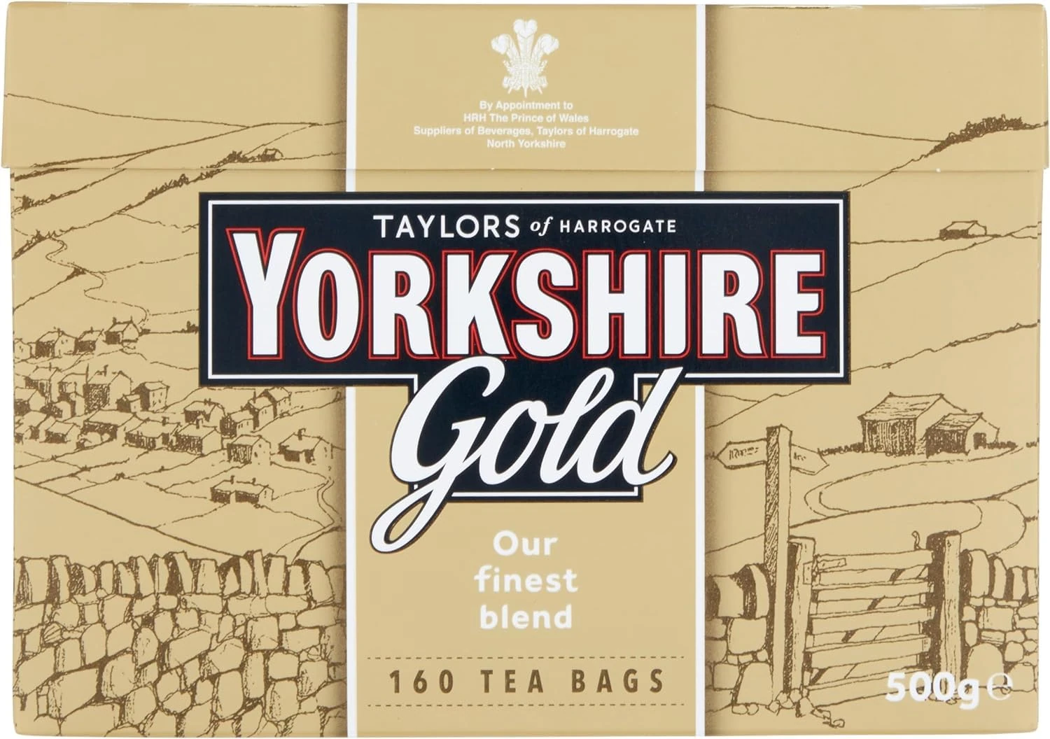 Yorkshire Tea Gold, Box of 160 Tea Bags (Pack of 1)