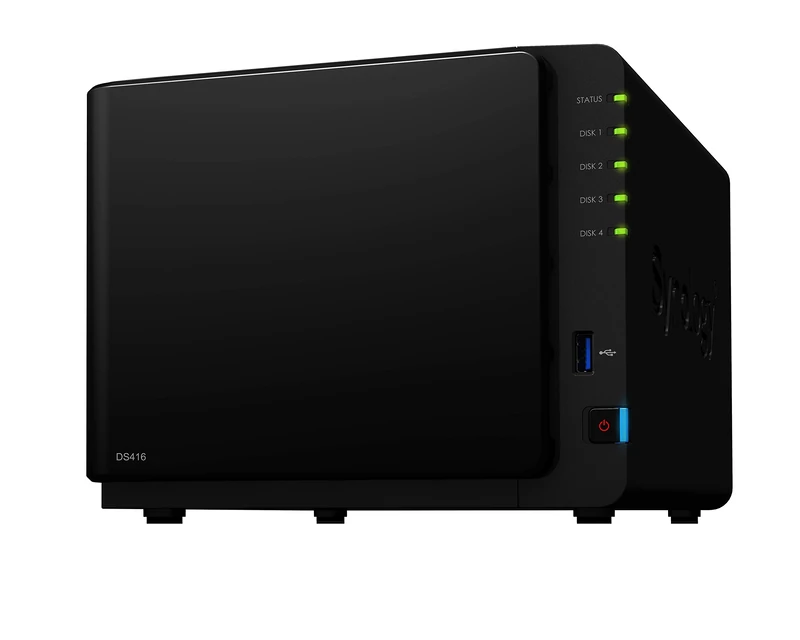Synology DS416 16TB (4 x 4TB WD RED) 4 Bay Desktop NAS Unit