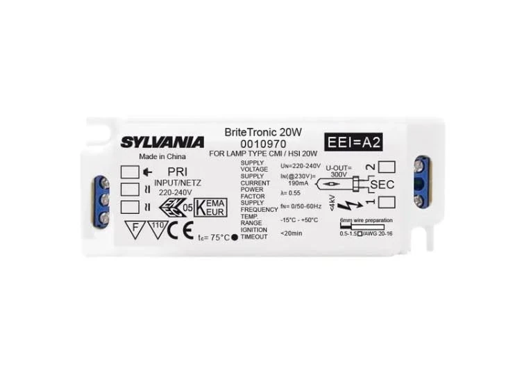 Sylvania 10970 britetronic Transformer 20 W