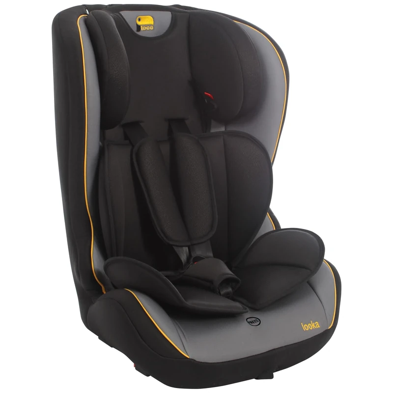 Toco Looka ISOFIX Group 1/2/3 Car Seat Black/Grey