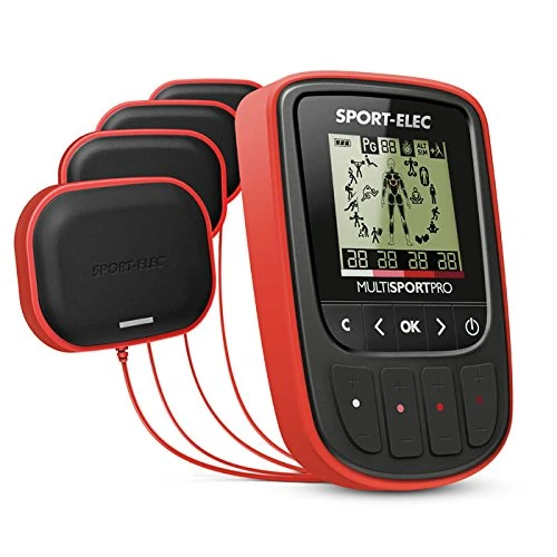 Sport-Elec Multi-Sport Pro New Version Electronic Muscle Stimulator - Red