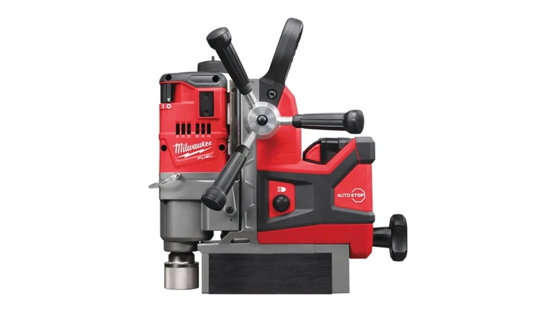 Milwaukee M18FMDP-502C 18V Magnetic Drill Press Kit (2 x 5.0Ah RedLithium-Ion Batteries, Charger & Case)