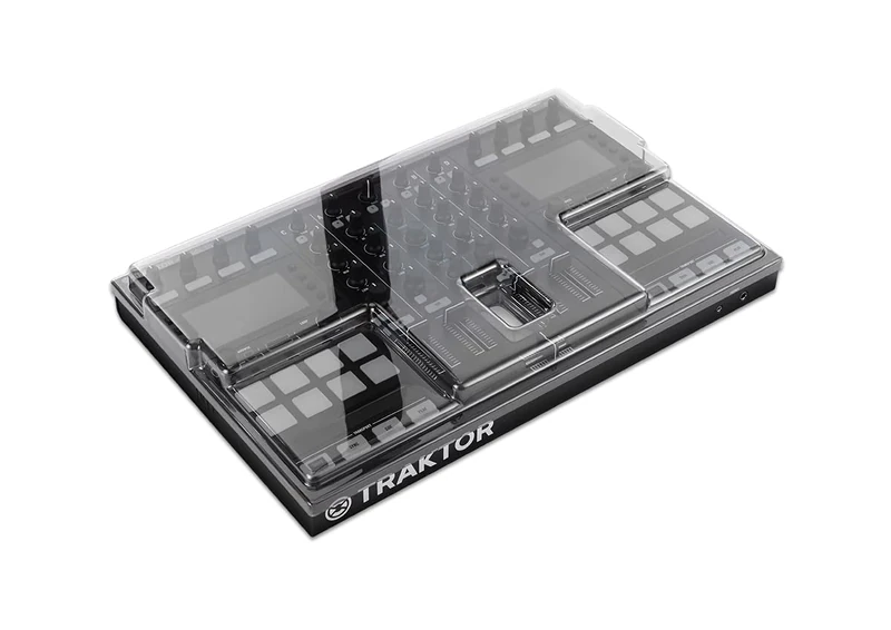Decksaver Cover for Native Instruments Kontrol S5 - Super-Durable Polycarbonate Protective lid in Smoked Clear Colour, Made in The UK - The DJs' Choice for Unbeatable Protection