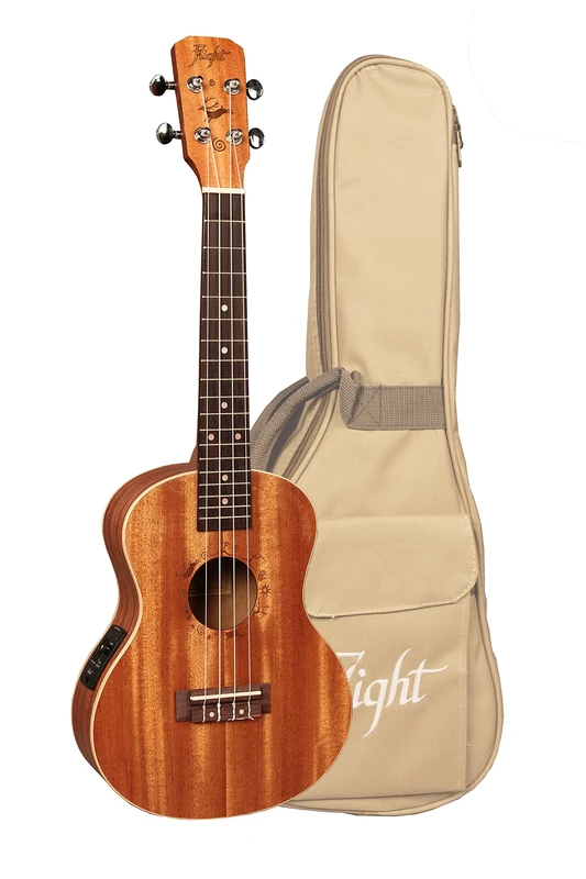 Flight Ukeleles DUT34 Tenor Electro Ukulele - Mahogany, DUT 34 CEQ