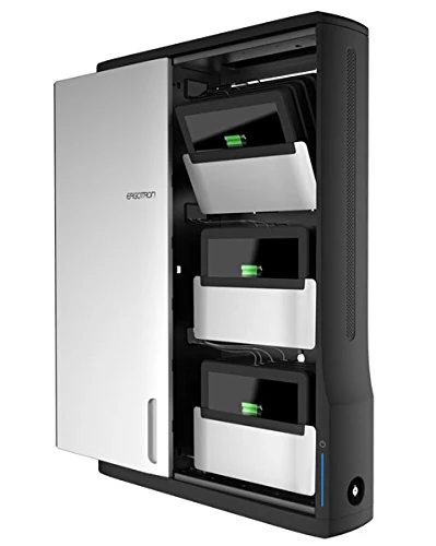 Ergotron Zip12 Charging Wall Cabinet for 12-Inch Tablets