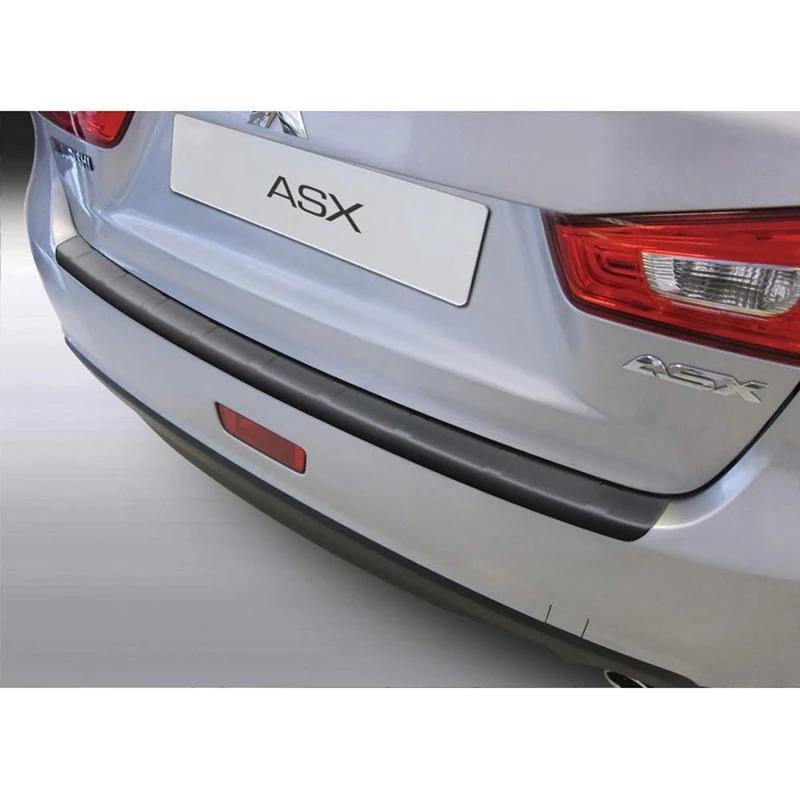 RGM ABS Rear Bumper Protector Compatible with Mitsubishi ASX 11/2012-9/2016 Black