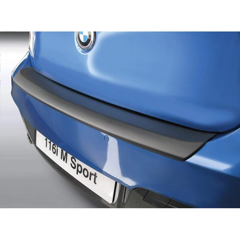 RGM ABS Rear Bumper Protector Compatible with BMW 1 Series F20/F1 3/5 Door 'M-Sport' 2011-2015 Black