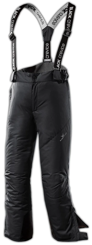 Black Crevice Children's Ski Trousers, Children's, Ski trousers., BCR251002, Black, 140 (EU)