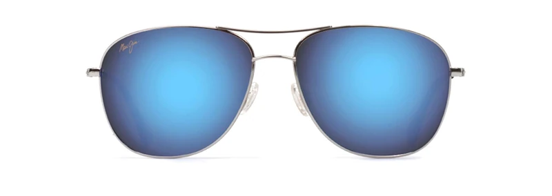 Maui Jim Unisex Cliff House Sunglasses, Blue Hawaii Cliff House S, M