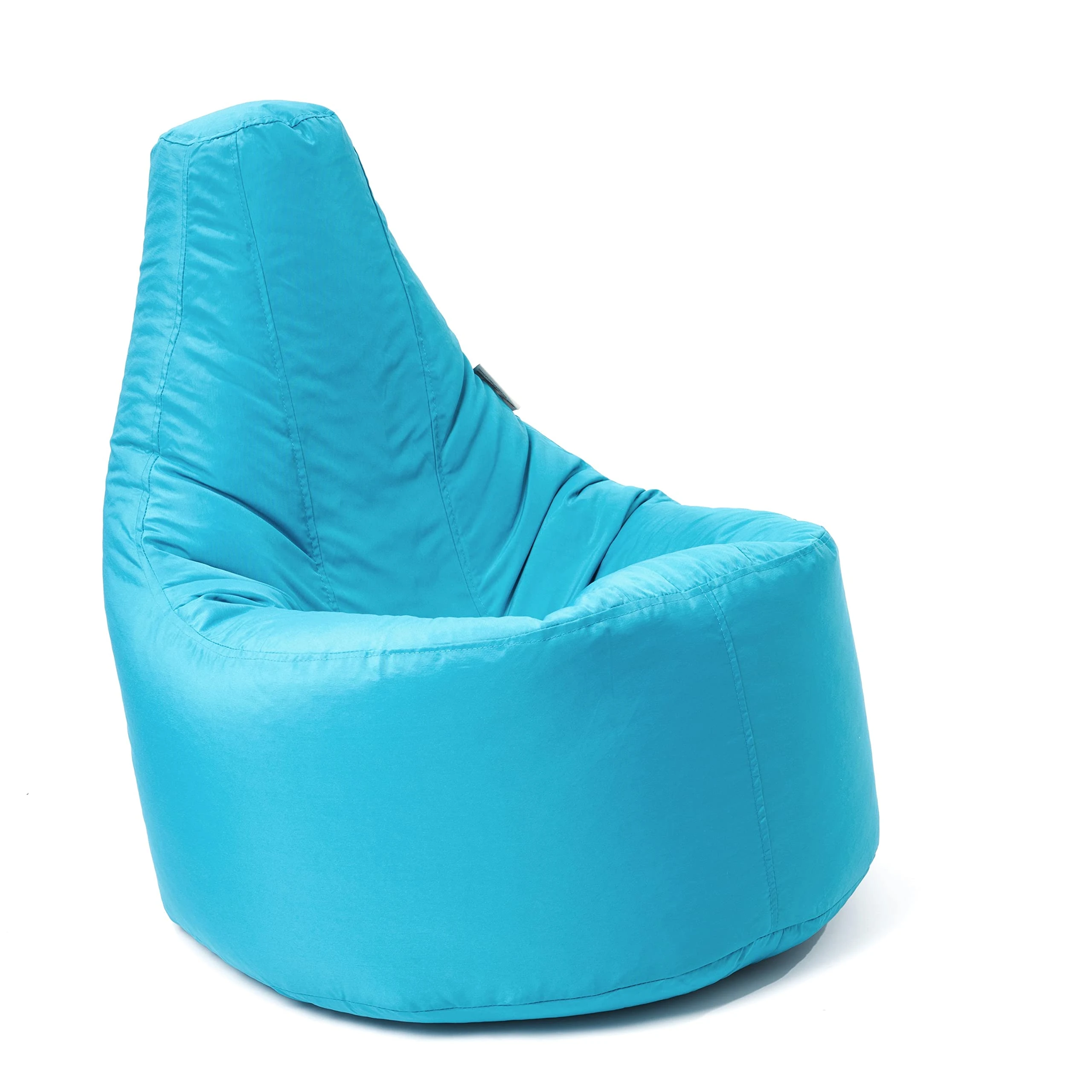 MaxiBean Bean Bag Chair Gaming indoor Outdoor Weather Resistant - Perfect for Home, Garden, Living Room Lounge - Adult, teenager Big Recliner BeanBag Chairs with Filling Beans Included - Black