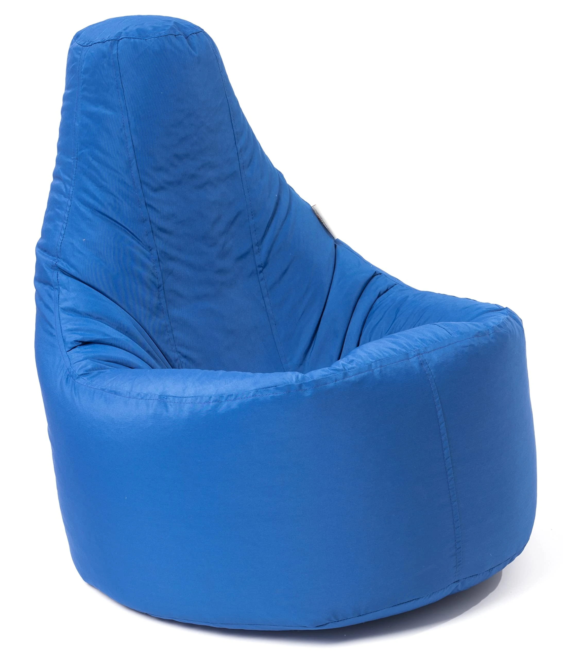 MaxiBean Bean Bag Chair Gaming indoor Outdoor Weather Resistant - Perfect for Home, Garden, Living Room Lounge - Adult, teenager Big Recliner BeanBag Chairs with Filling Beans Included - Blue