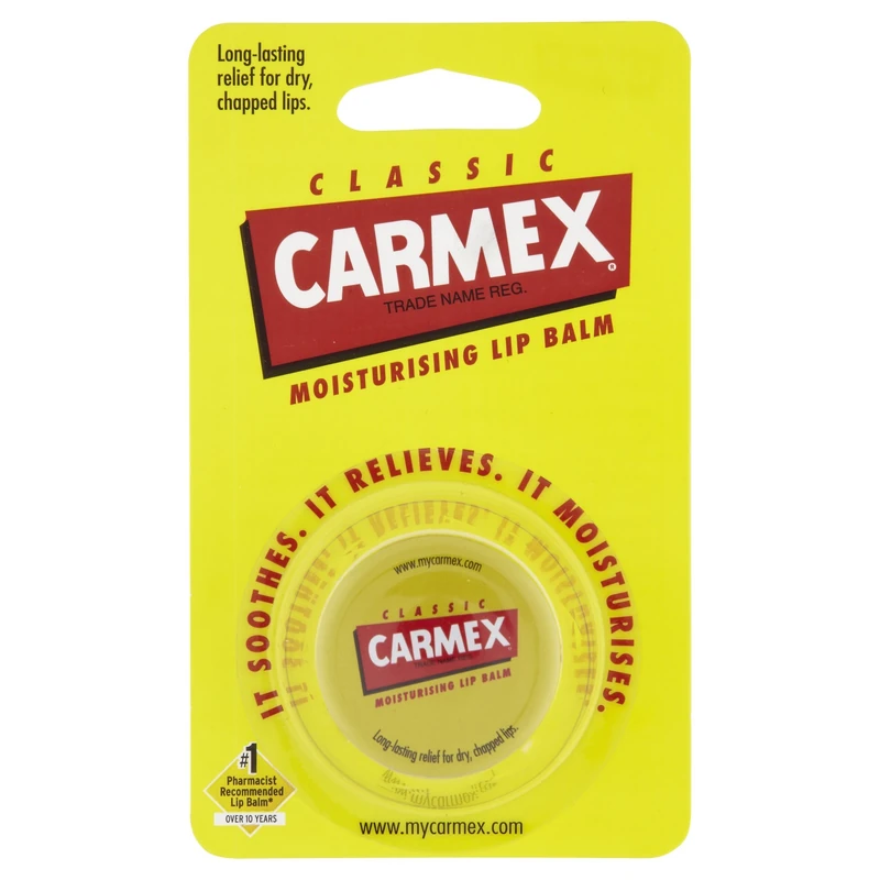 Carmex Original Lip Balm Pot 7.5 g (Pack of 8)