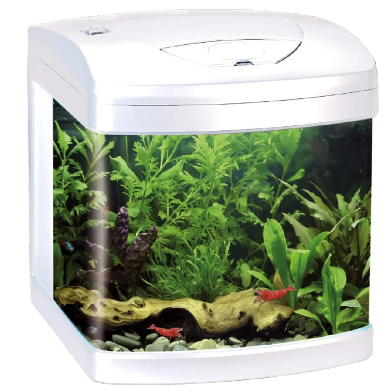Amtra Laguna XCUBE 26 LED Black - Aquarium Complete with LED Lighting and Filter/cm 31x32x37 / 26 Liters