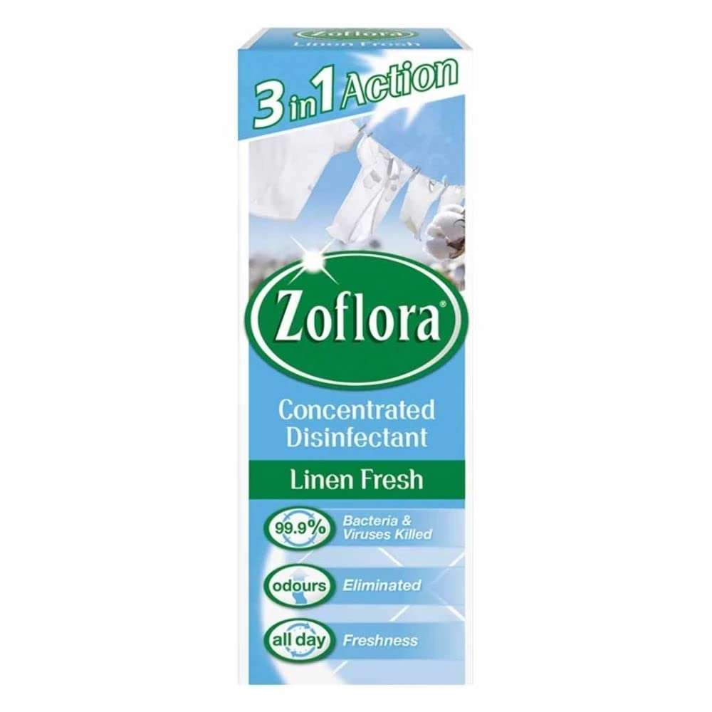 Zoflora Antibacterial Disinfectant 120ml Linen Fresh