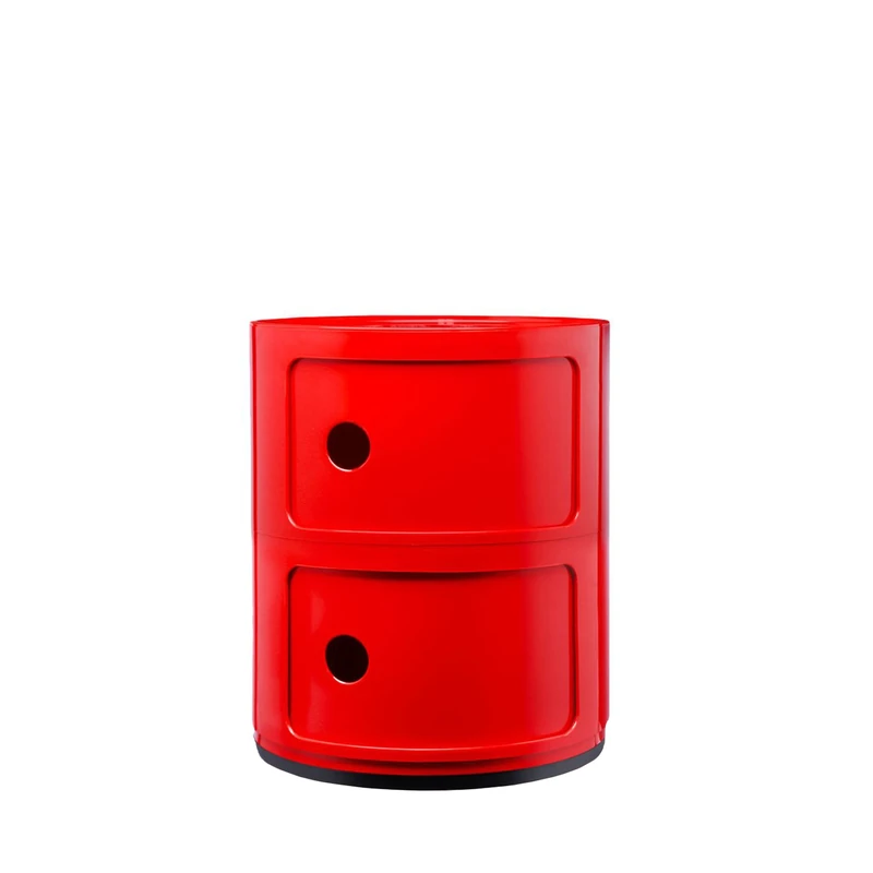 Kartell Componibile, 2 Elements, Red