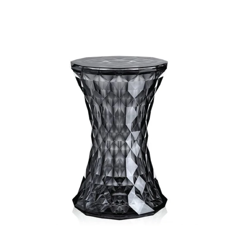 Kartell Stone 00SF, Plastic, Grey, 30x30x45cm