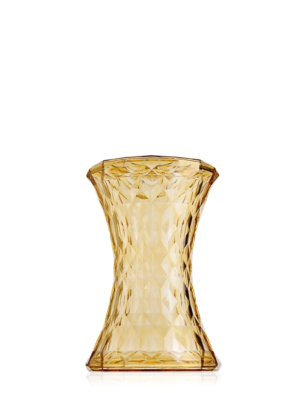 Kartell Stone 00SG, Plastic, Yellow, 30x30x45cm