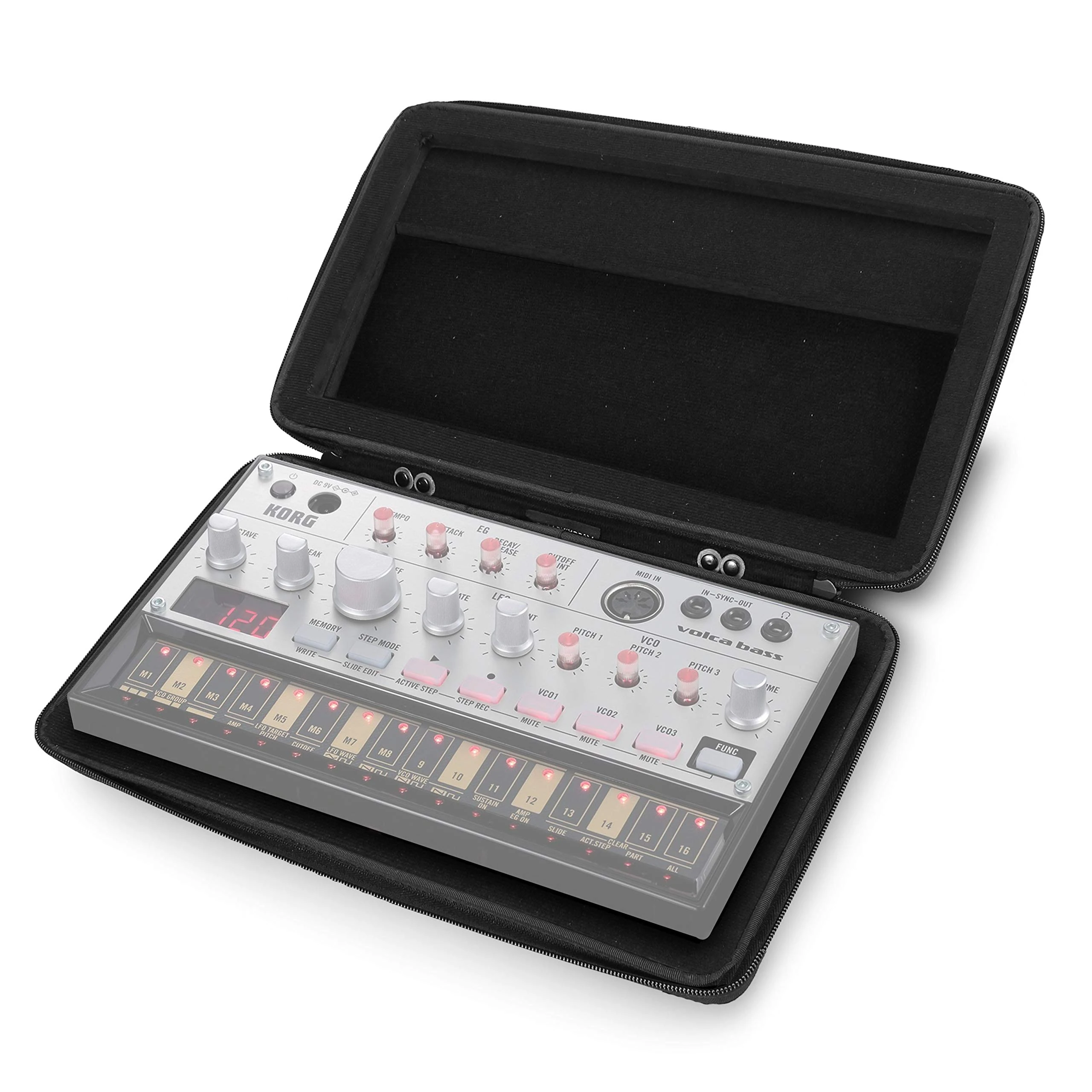 UDG Creator Korg Volca Hardcase Black U8435BL