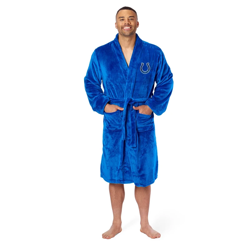 Northwest NFL Indianapolis Colts Unisex-Adult Silk Touch Bath Robe, Large/X-Large, Team Colors