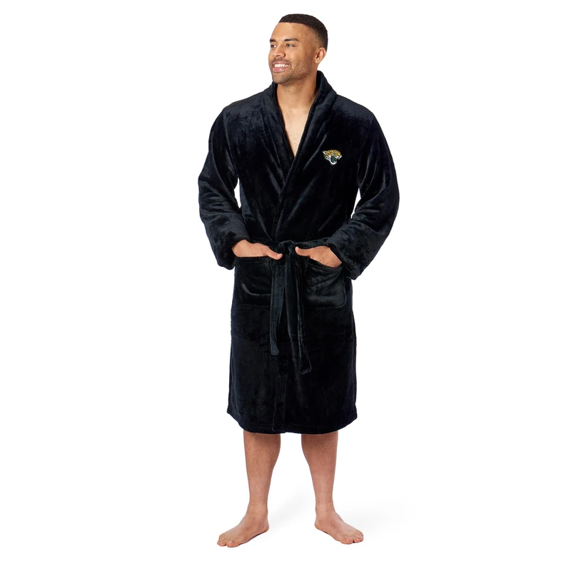 Northwest NFL Jacksonville Jaguars Unisex-Adult Silk Touch Bath Robe, Large/X-Large, Team Colors