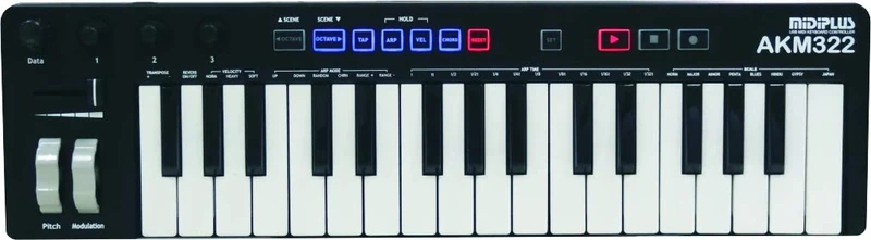 MIDIPLUS AKM322 USB MIDI keyboard controller