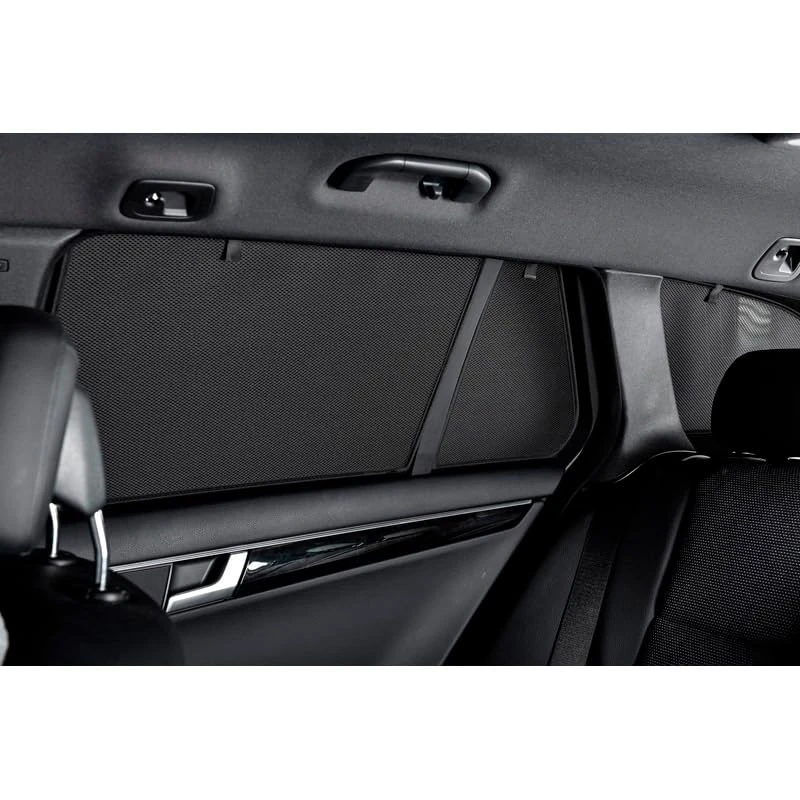 Set Car Shades compatible with SsangYong Korando 2019- (4-pieces) Custom-Fit Sunshades for Cars