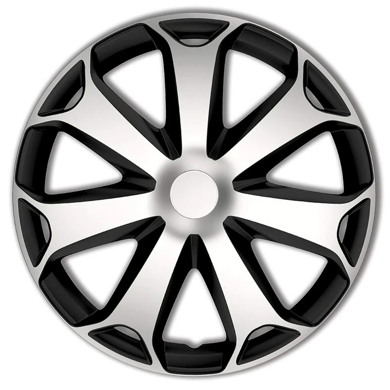 AutoStyle Set wheel covers Mega 14-inch silver/black