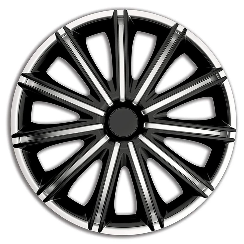 Set wheel covers Nero 14-inch silver/black