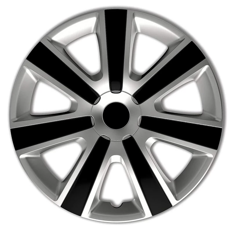 AutoStyle Set wheel covers VR 14-inch silver/black