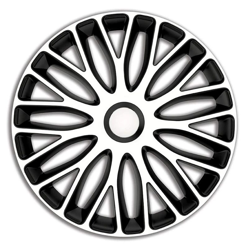 AutoStyle Set wheel covers Mugello 14-inch white/black
