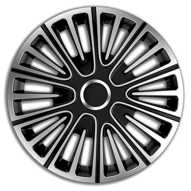 AutoStyle Set wheel covers Motion 14-inch silver/black