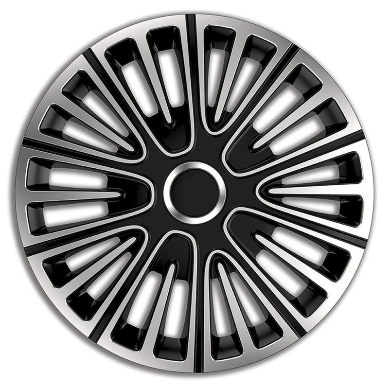 AutoStyle Set wheel covers Motion 16-inch silver/black