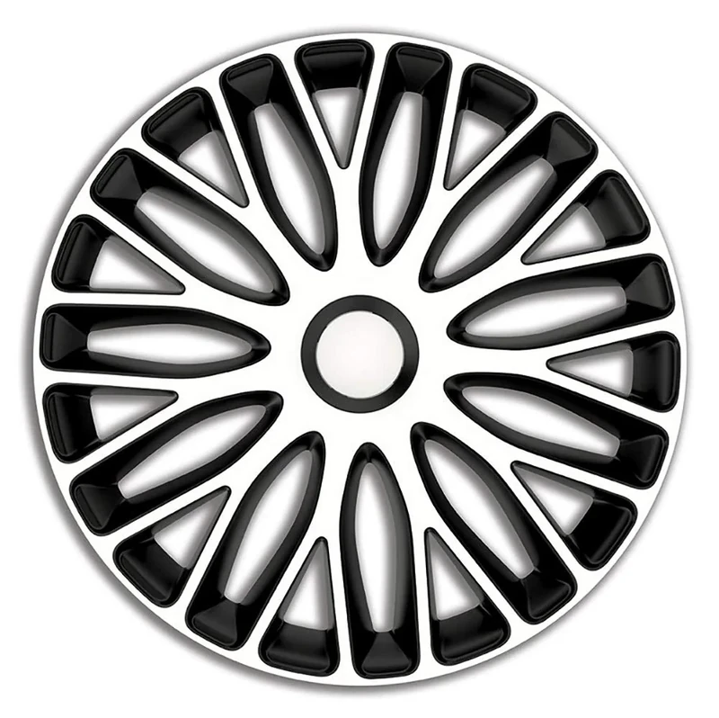 AutoStyle Set wheel covers Mugello 16-inch white/black