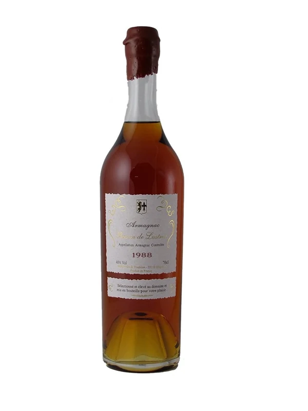 Baron de Lustrac 1988 Vintage Armagnac Brandy 70 cl