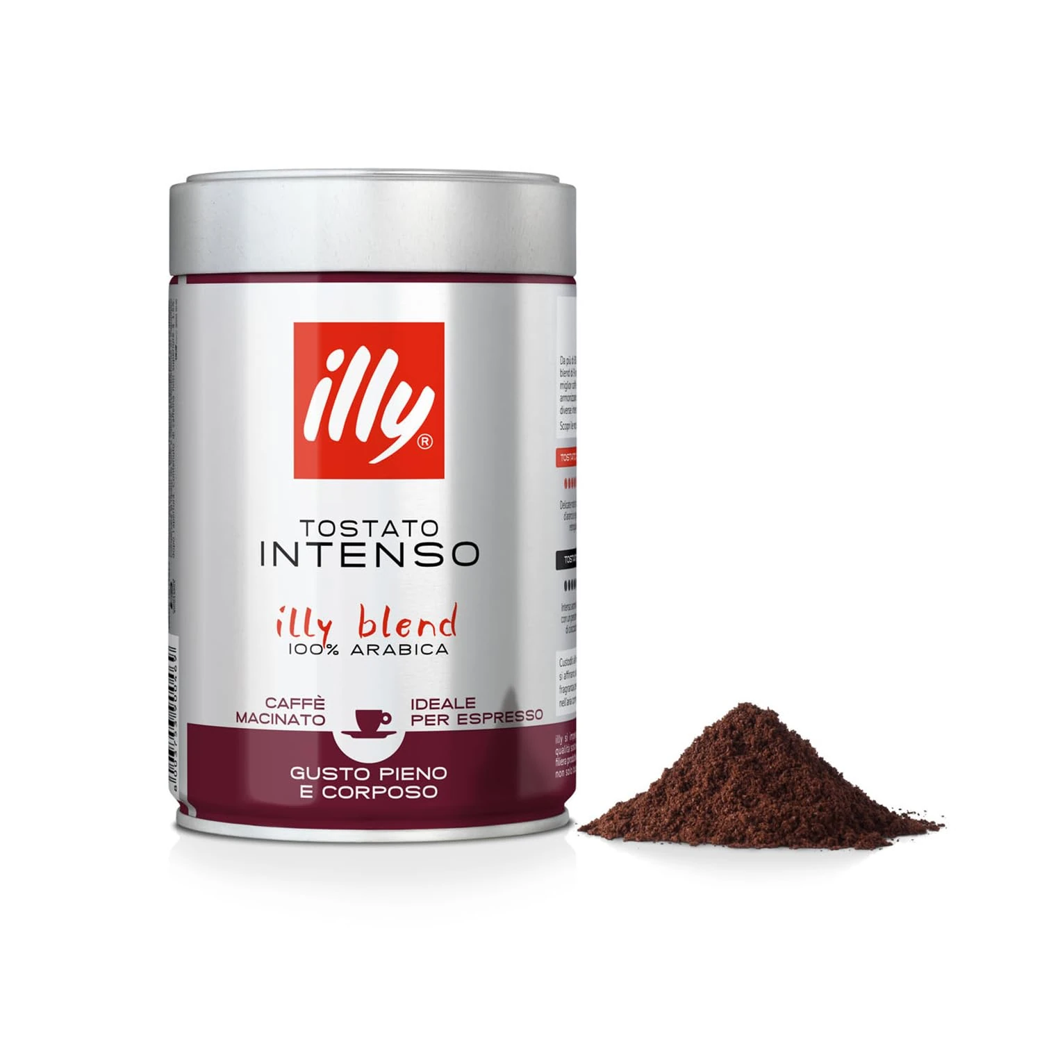 illy Intenso Bold Roast Ground Coffee, 250 g(1 piece)