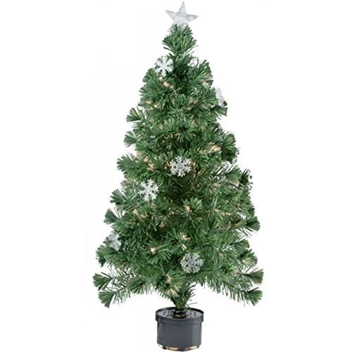 Christmas Gifts 49166 Fibre Christmas Tree with snow - Image 1