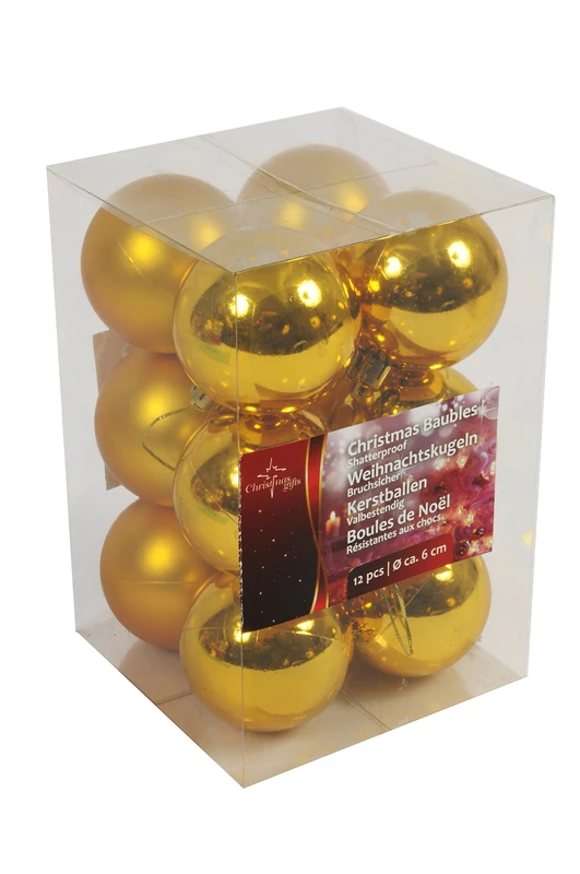 Christmas Gifts 78772 Christmas Ball, 6 cm 12 Pieces