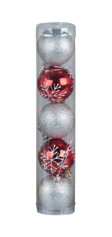 Christmas Gifts 98827 Christmas Ball, 5 cm 6-Piece