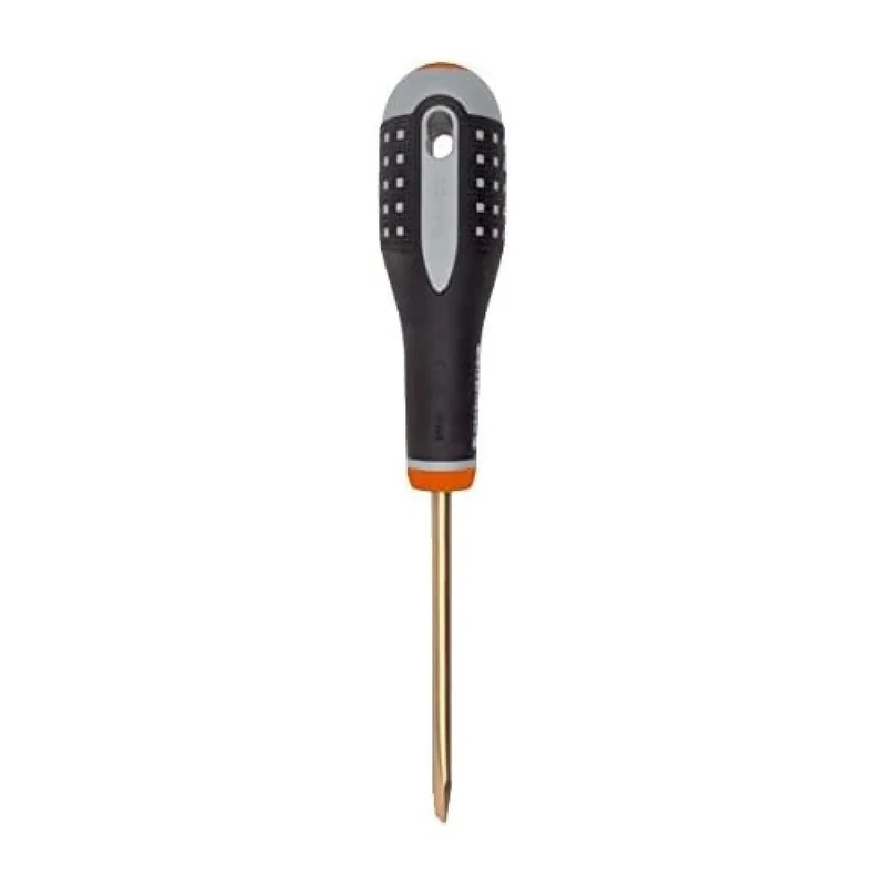 Bahco NSB300-11-350 Beryllium Copper Ergo Slotted Screwdriver, Multi-Colour, 11 mm