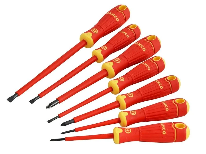 BAHCOFIT Insulated Screwdriver Set, 7 Piece