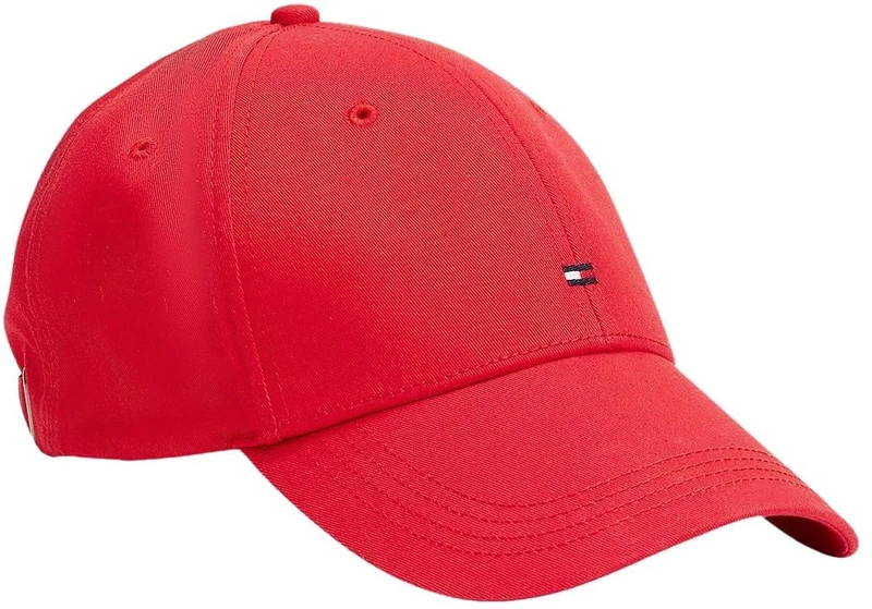 Tommy Hilfiger Men’s Classic BB Baseball Cap, Red (Apple Red), One Size - Image 1