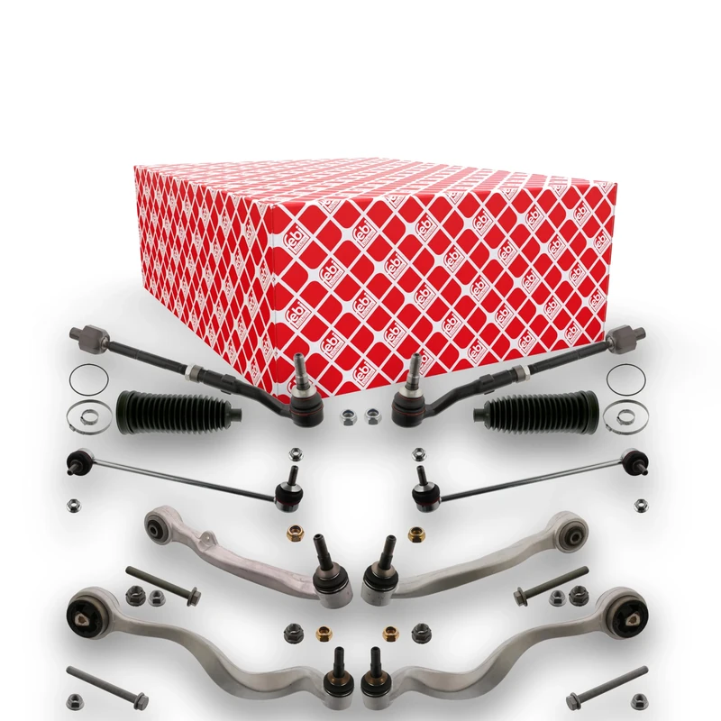 febi bilstein 46318 Control Arm Kit with stabiliser links, pack of one