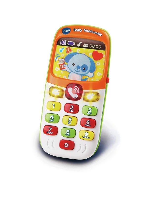 Vtech 80-138123 Baby Telephone (In Dutch), Unisex Child