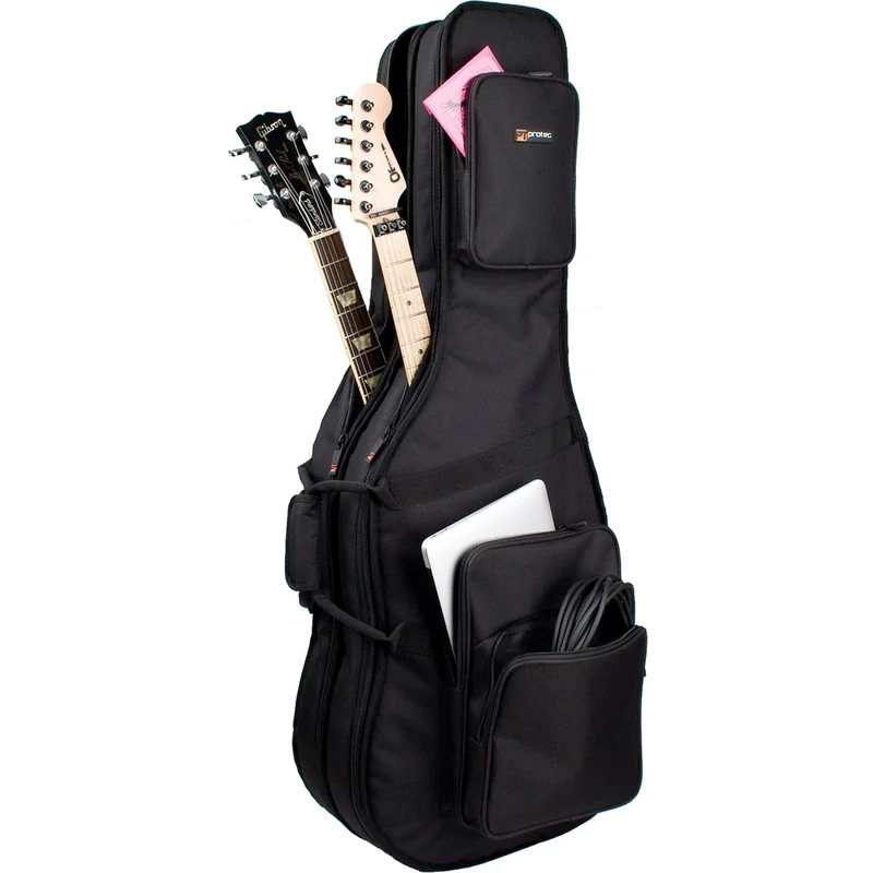 Pro Tec Double Electric Guitar Gig Bag - Gold Series (CF234DBL)