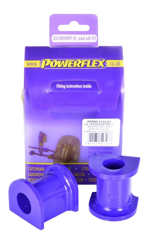 Powerflex PFR85-1312-28BLK Bushes Black Series