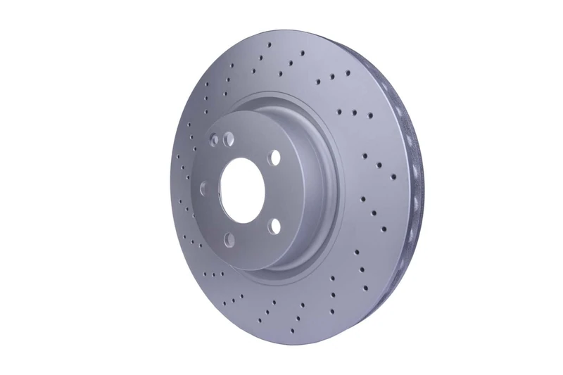 HELLA 8DD 355 115-011 Brake Disc - 54719PRO - Coated - 335mm - 32mm - internally vented/Perforated - for e.g. BRABUS / MERCEDES-BENZ