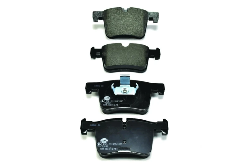 HELLA 8DB 355 015-781 Brake pad set - prepared for wear indicator - T2052 - for e.g. BMW