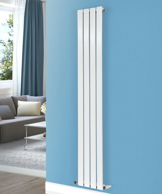 NRGWhite Designer Radiator Flat Single Panel 1800x272 Central Heating Rads
