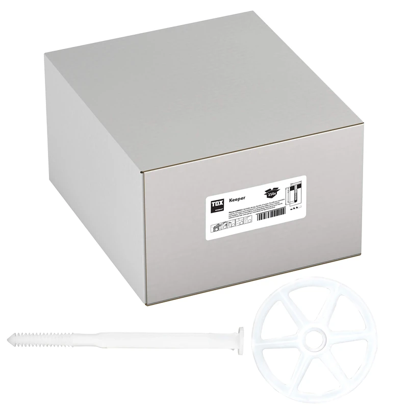 TOX insulation support Keeper 8 x 100 mm, 250 pieces, 048100031 - Image 1