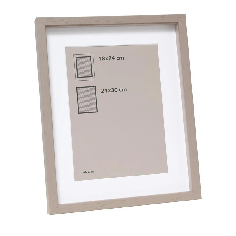 Deknudt Frames S223K7P1 Photo Frame with Depth Wood Taupe 50 x 70 cm